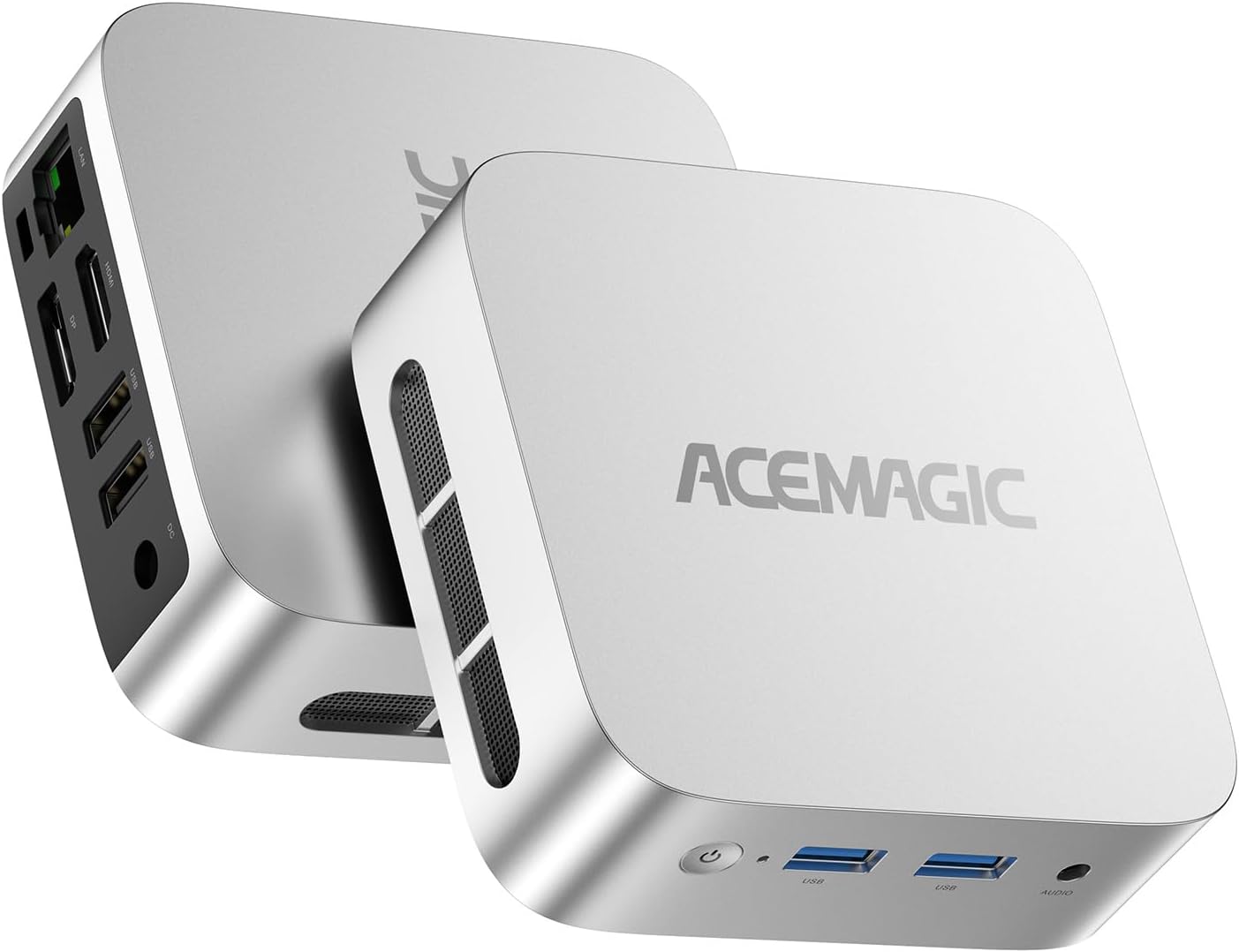 ACEMAGIC Vista V1 Mini PC Computers, Twin Lake N150(Beat N100/N95, up to 3.6GHz), 16GB DDR4 RAM 512 SSD Mini Computers,11 Pro Desktop 4K Dual Display/HDMI/WiFi/BT/LAN for Home/Office