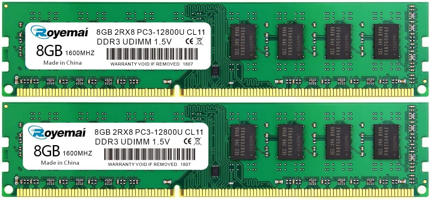 4G DDR2 667MHhz 2x2G PC2 5300 Udimm Desktop Memory Ram, DDR2-667U PC2-5300 2GB 1.8V CL5 240-pin 2Rx8 Non-ECC Unbuffered Desktop Computer RAM Memory Modules
