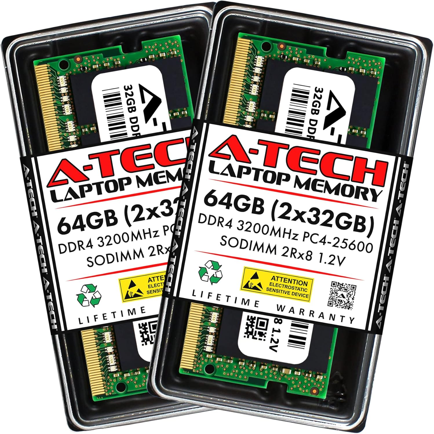 A-Tech 16GB Kit (2x8GB) RAM for Acer Chromebox CXI5 Mini Desktop PC | DDR4 3200MHz PC4-25600 SODIMM 1.2V 260-Pin Non-ECC SO-DIMM Memory Upgrade