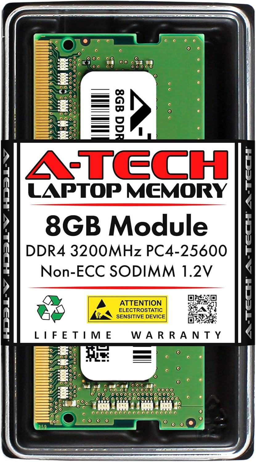 A-Tech 16GB Kit (2x8GB) RAM for Acer Chromebox CXI5 Mini Desktop PC | DDR4 3200MHz PC4-25600 SODIMM 1.2V 260-Pin Non-ECC SO-DIMM Memory Upgrade